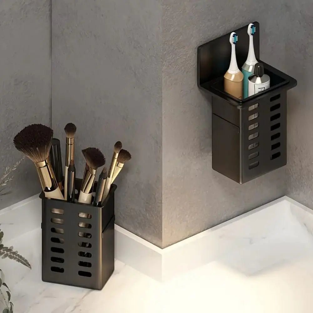 1pc Modern Wall - Mounted Bathroom Organizer - LiviNova