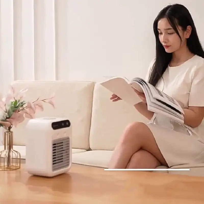 3 - in - 1 Mini Air Cooler - Fast Cooling AC for Office, Car & Room | Made in USA - LiviNova