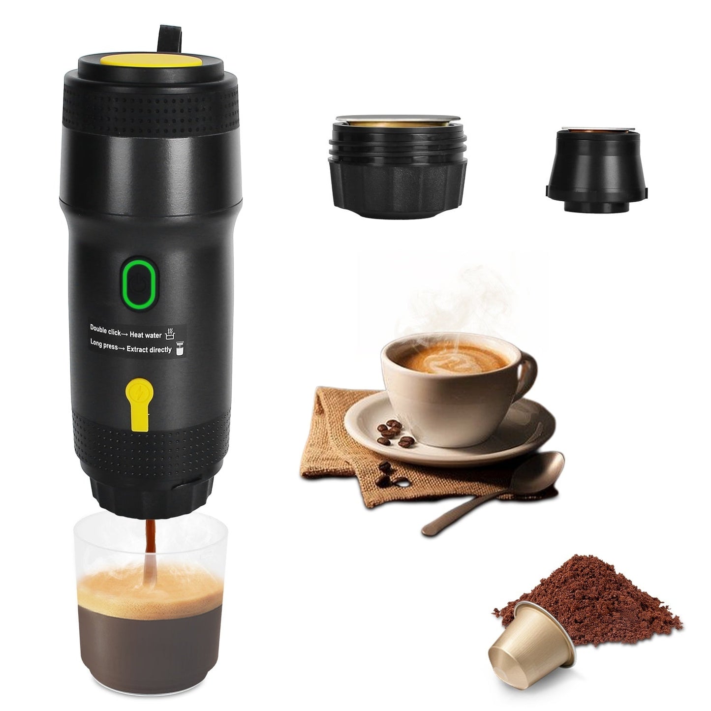 Electric Espresso Maker ( Cordless) - LiviNova