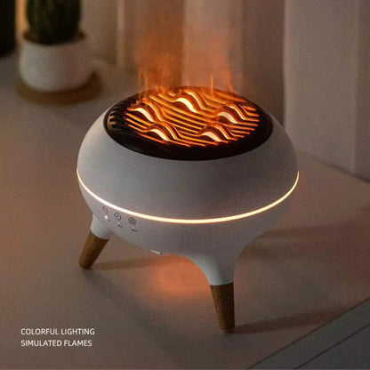 Flame Effect LED Aromatherapy Diffuser - LiviNova