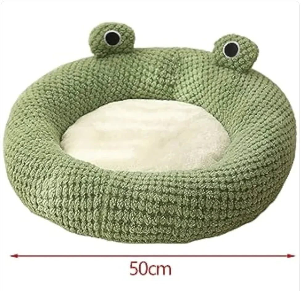 Froggy Plush Pet Nest - LiviNova