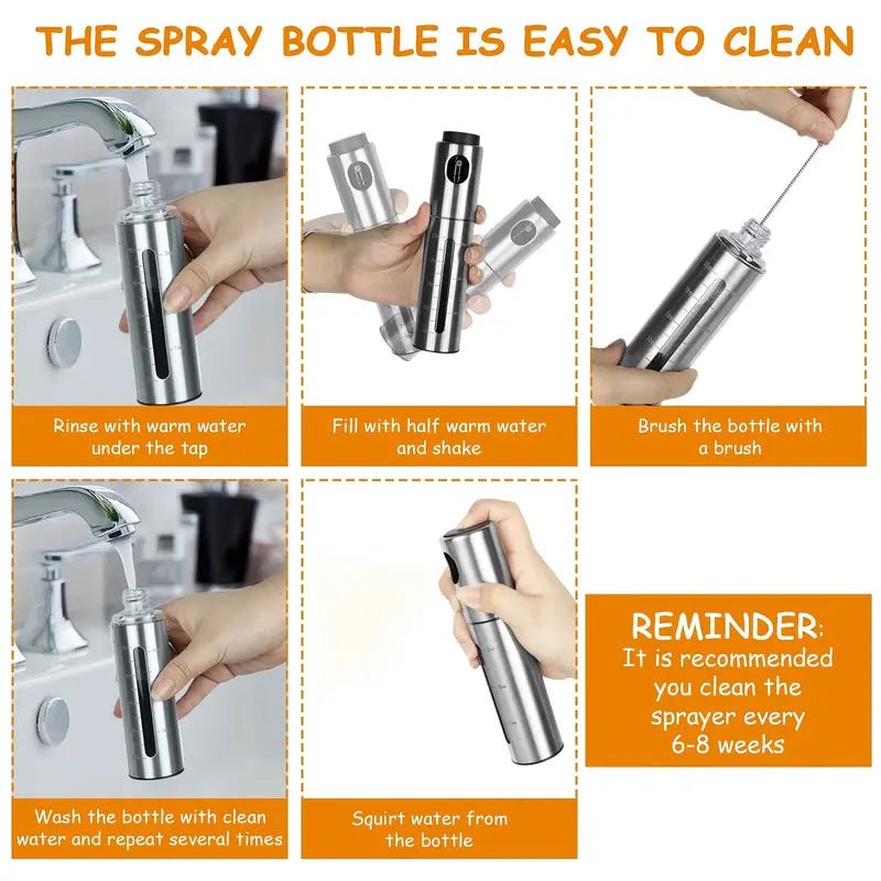 Oil Spray Bottle with Scale - LiviNova