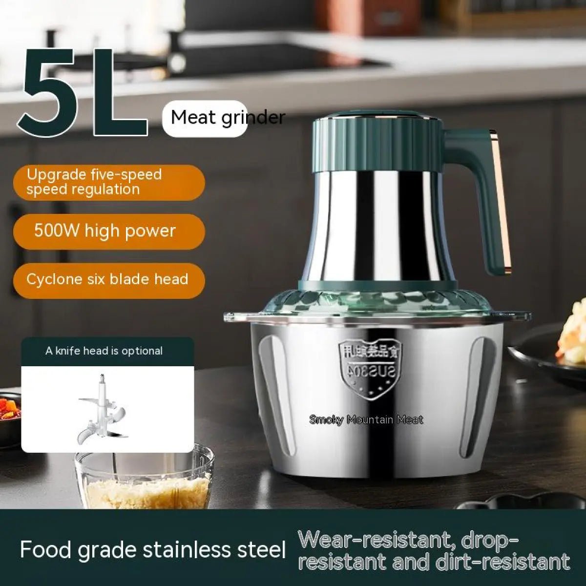 Sleek Pro Meat Grinder - LiviNova